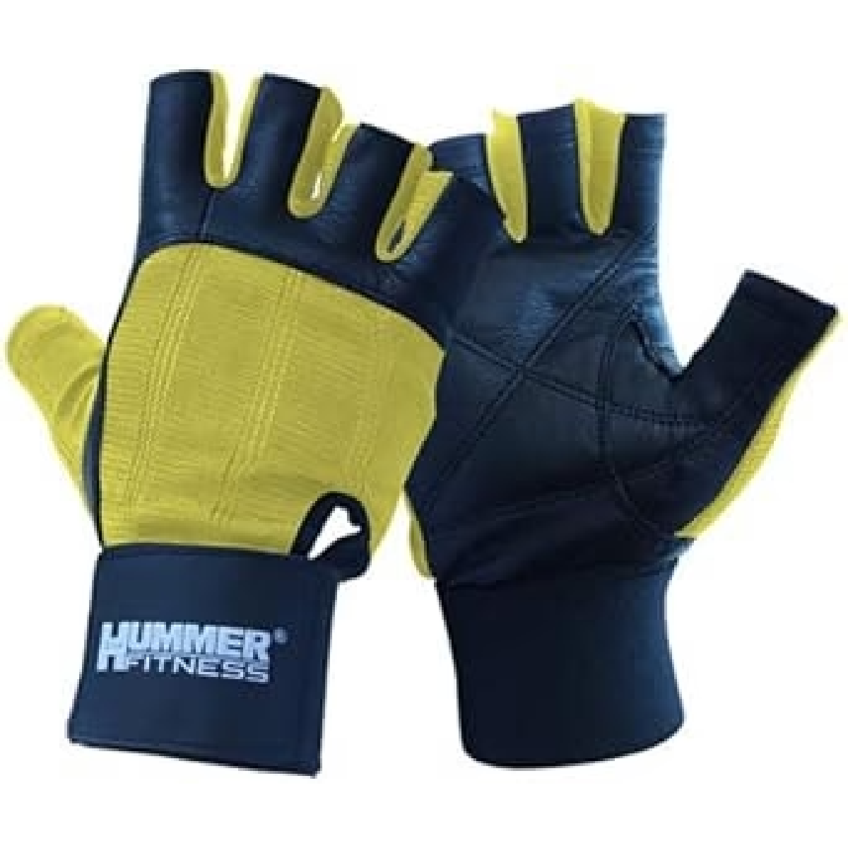 HMR USA 1984 MensFitness Gloves with Wrist Yellow XL