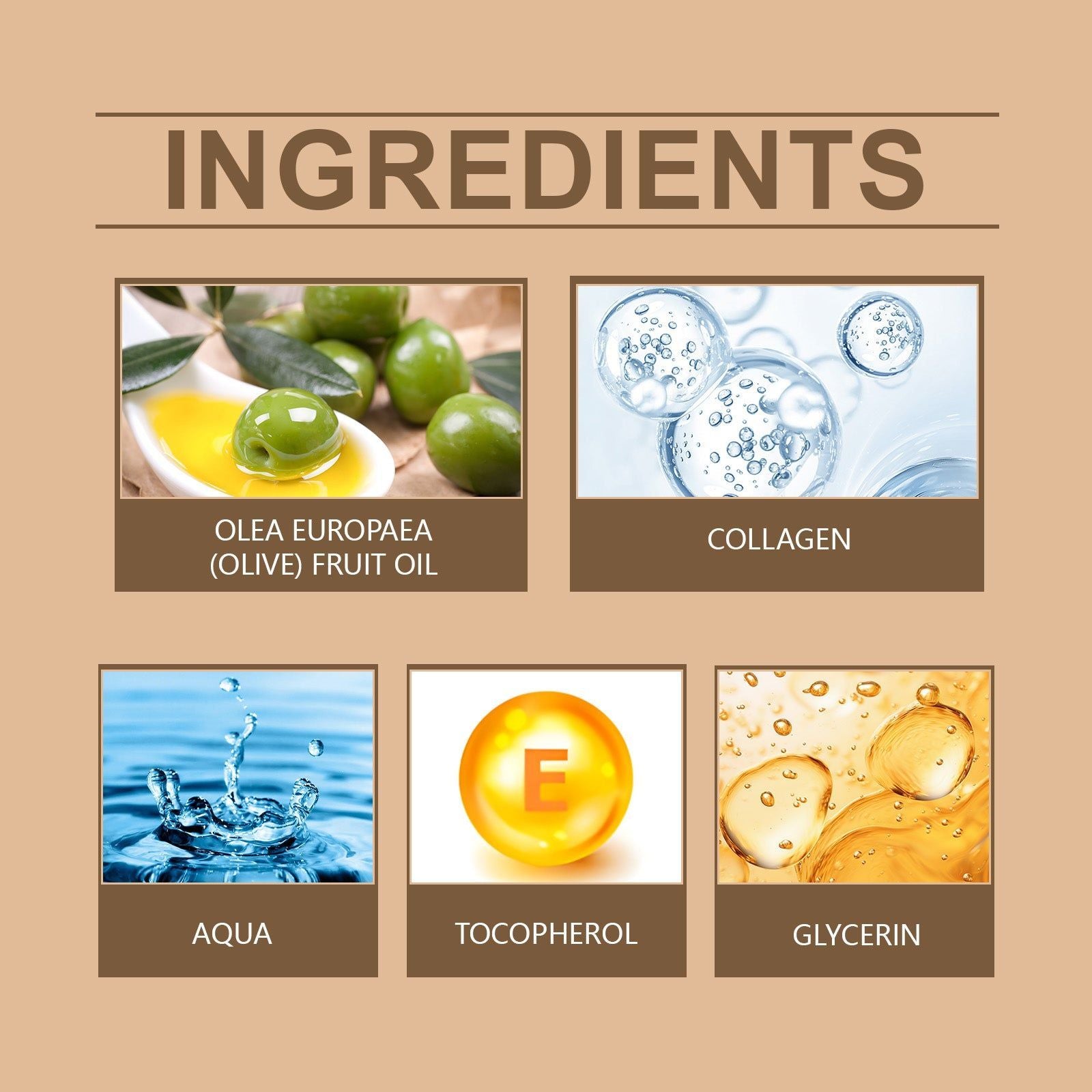 Collagen Facial Care Cream, Anti-Aging Moisturizer, Hydrating, Youthful Glow ,50ml