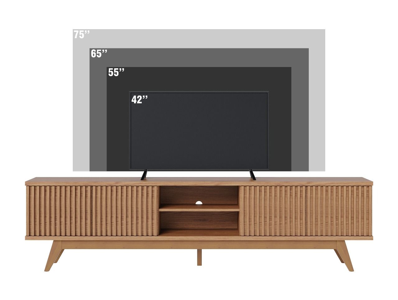 Fortaleza Wooden TV Stand