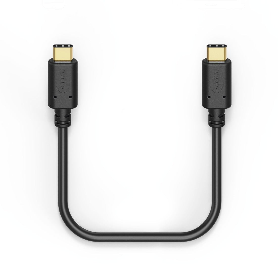 HAMA 183329 Charging/Data Cable, USB Type-C - USB Type-C, 1.5 m, black