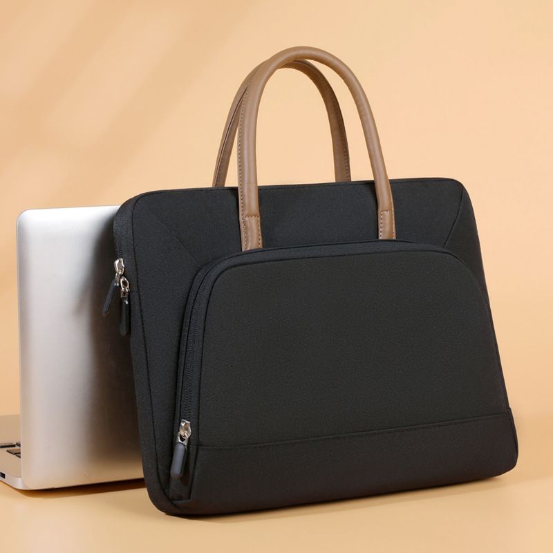 Business Portable Shockproof School Laptop Carrying Bags Cove Briefcase Office Laptop Bag for Women