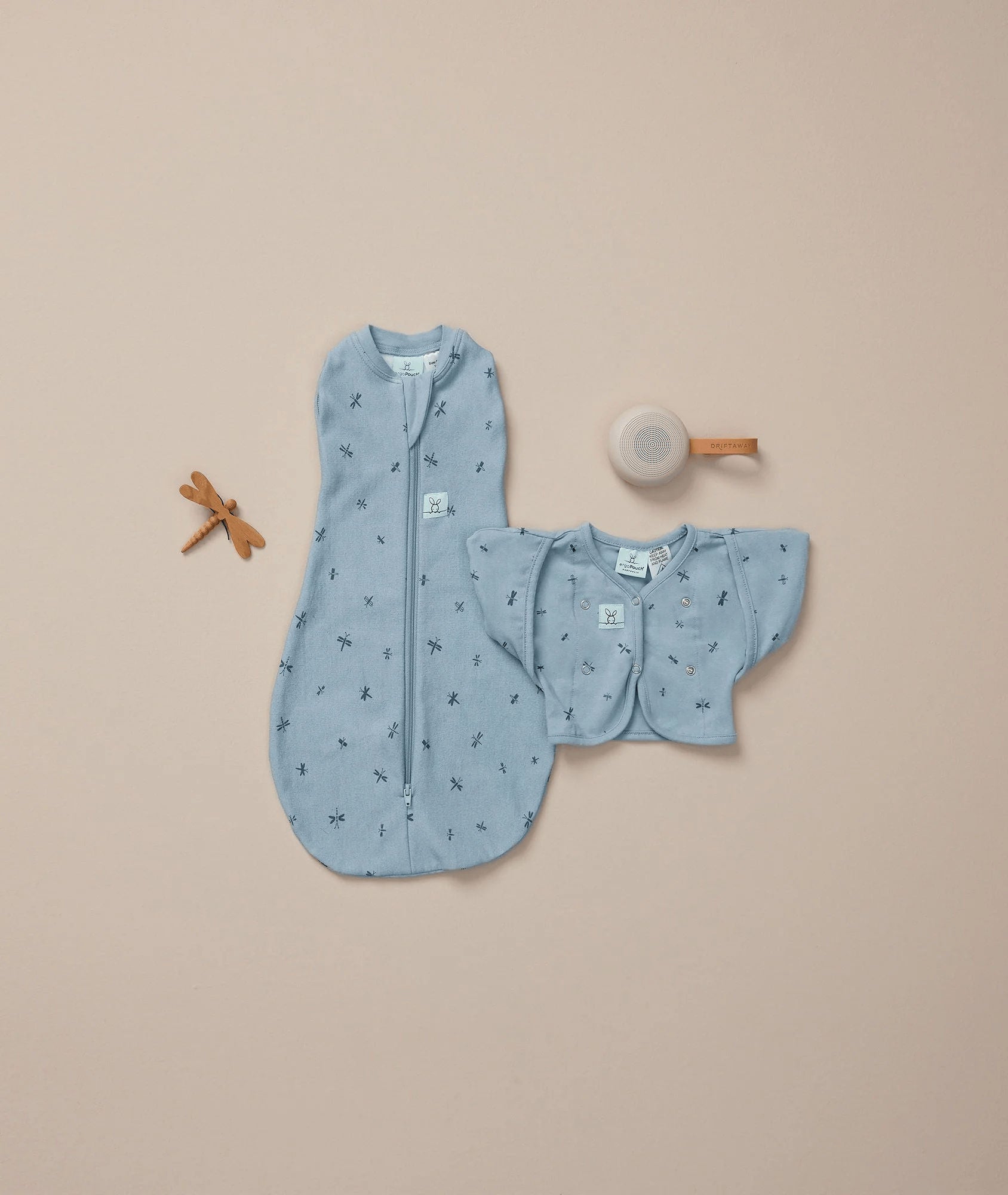 Cocoon Swaddle Bag 0.2 TOG Dragonflies