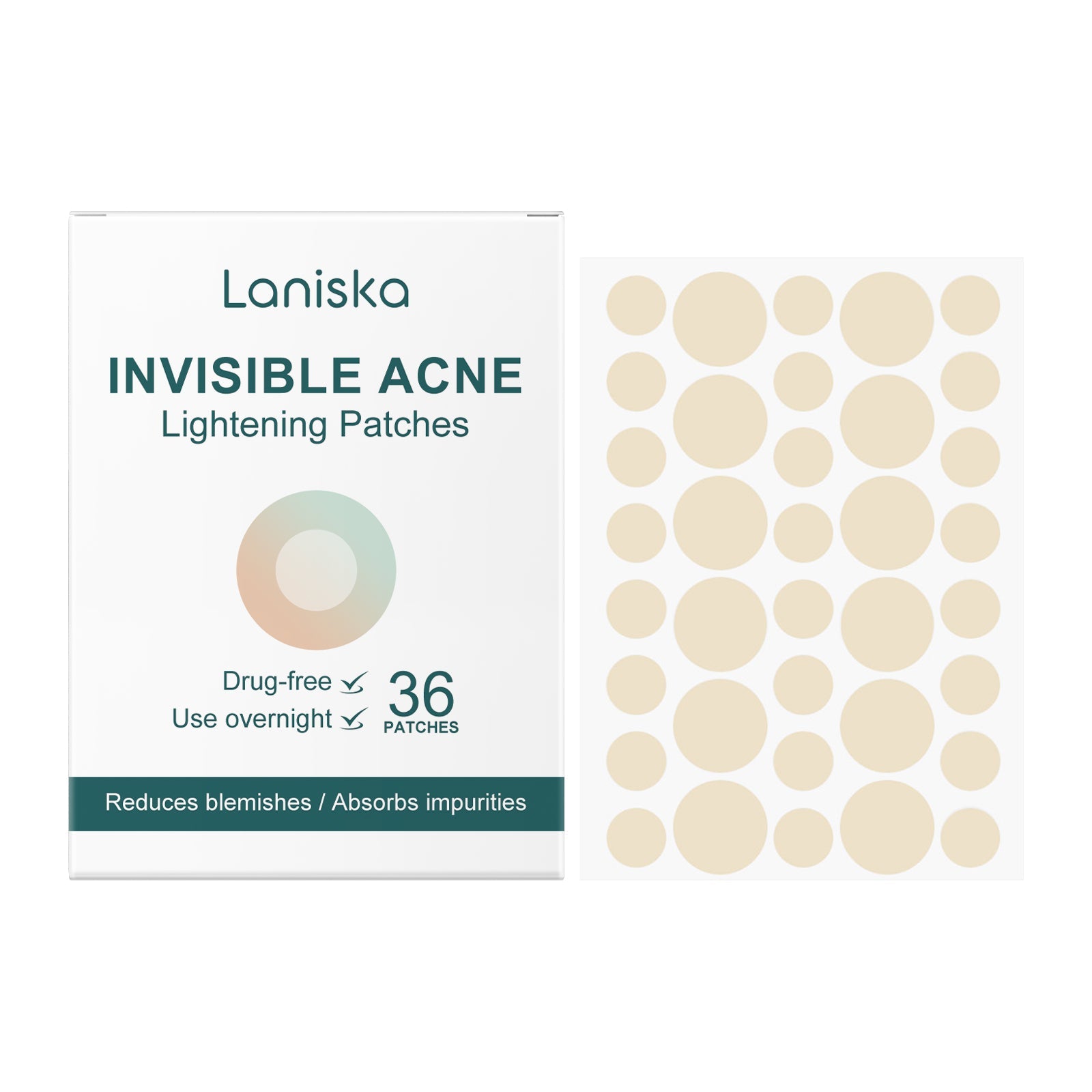 Revitalize Your Skin with Acne Patch, Salicylic Acid, Clear Pores, Fast Relief ,36patches