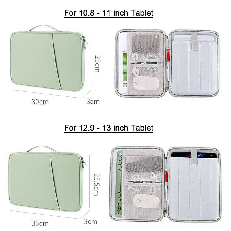 Tablet Storage Bag iPad Protective Sleeve Carrying Case Shockproof Liner Bag
