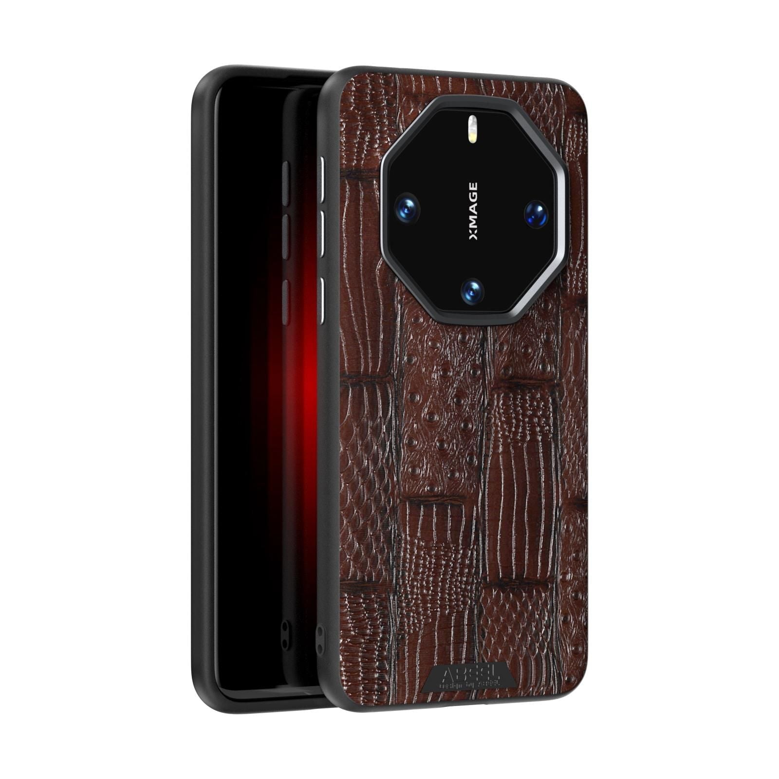 Beast Pattern PU Case For Huawei Mate 60 RS Ultimate