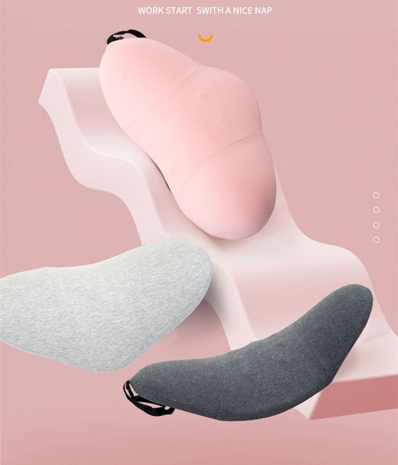 Memory Foam Pillow Lumbar Support Low Back Pillow Pregnant Waist Pillows Protect Spine