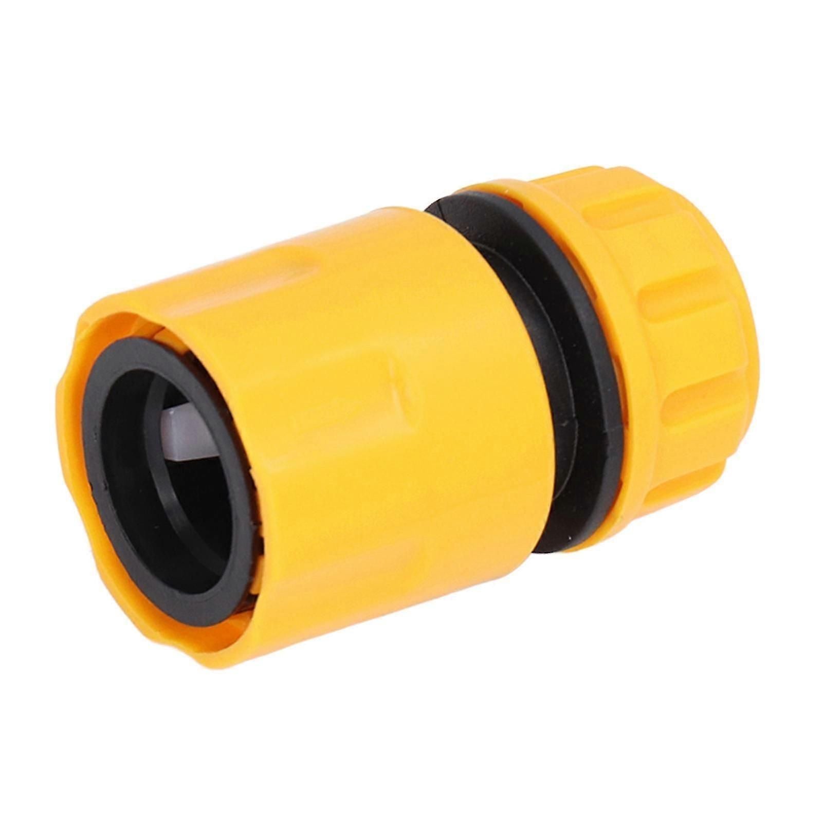 5pcs Hose Adapter Pipe Connector Fitting Abs 3/4in Quick Connection Set Kit For Garden
