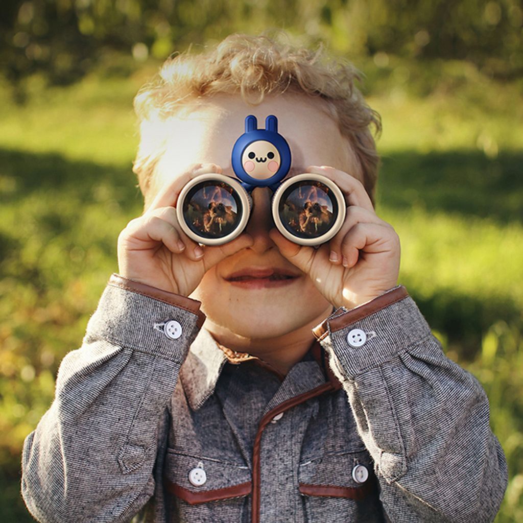 Kids Telescope Mini Detachable Binoculars Science Educational Toy Gifts For Camping