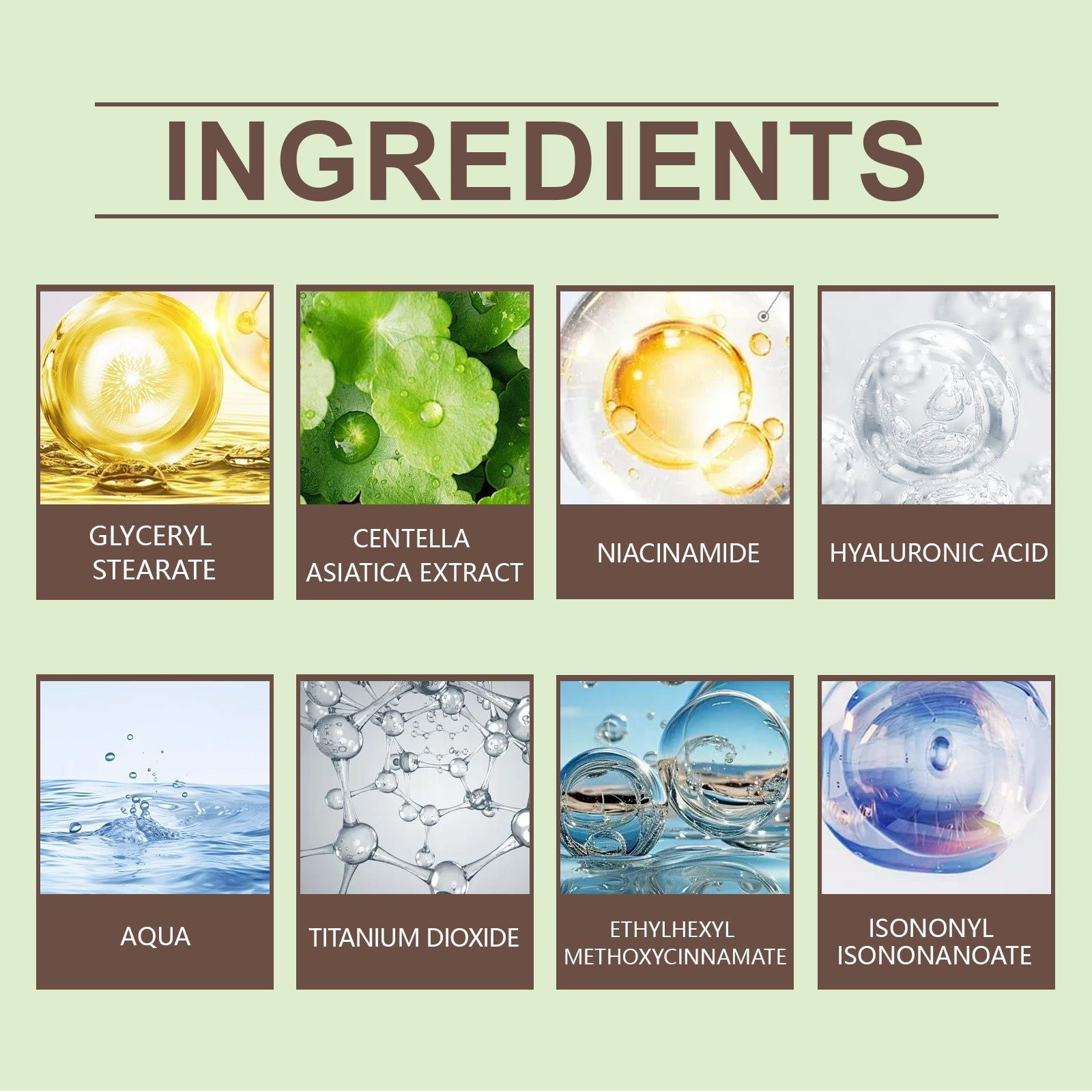 Centella Moisturizer, SPF 50, Hydrating, Non-Greasy, Skin Shield ,50g