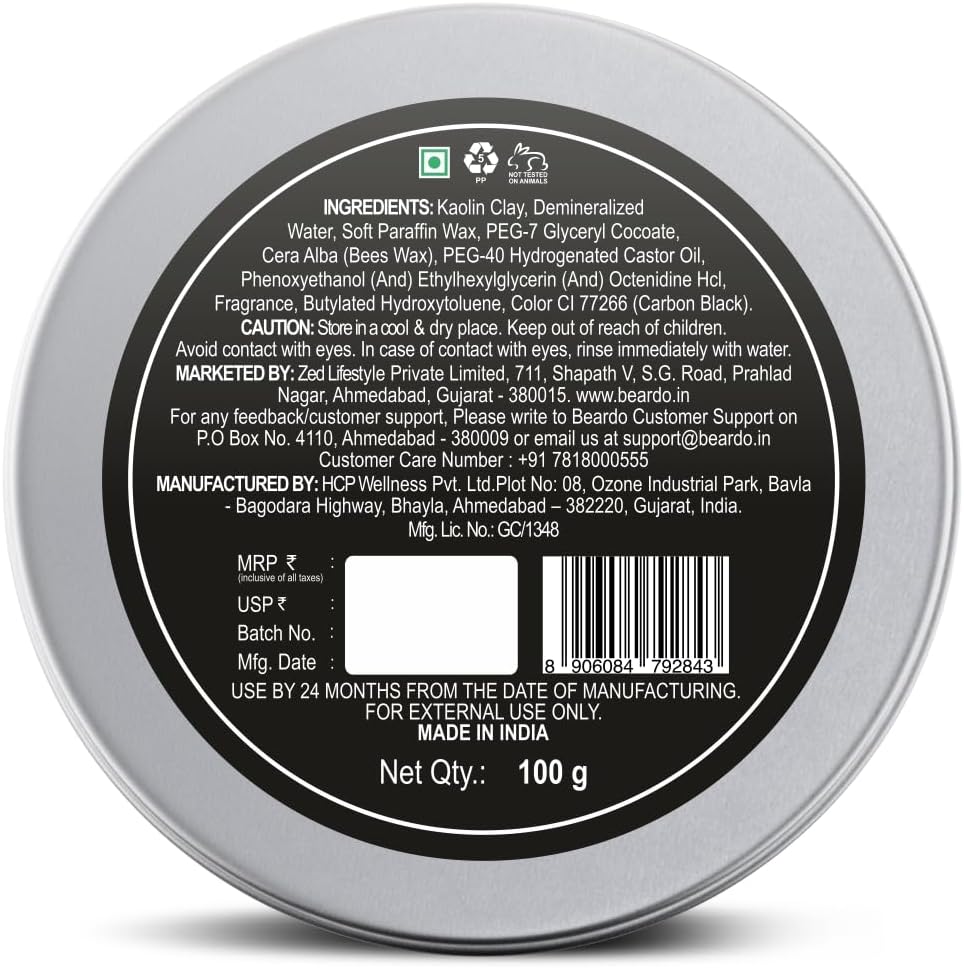 شمع الطين Beardo Strong Hold 100 جرام