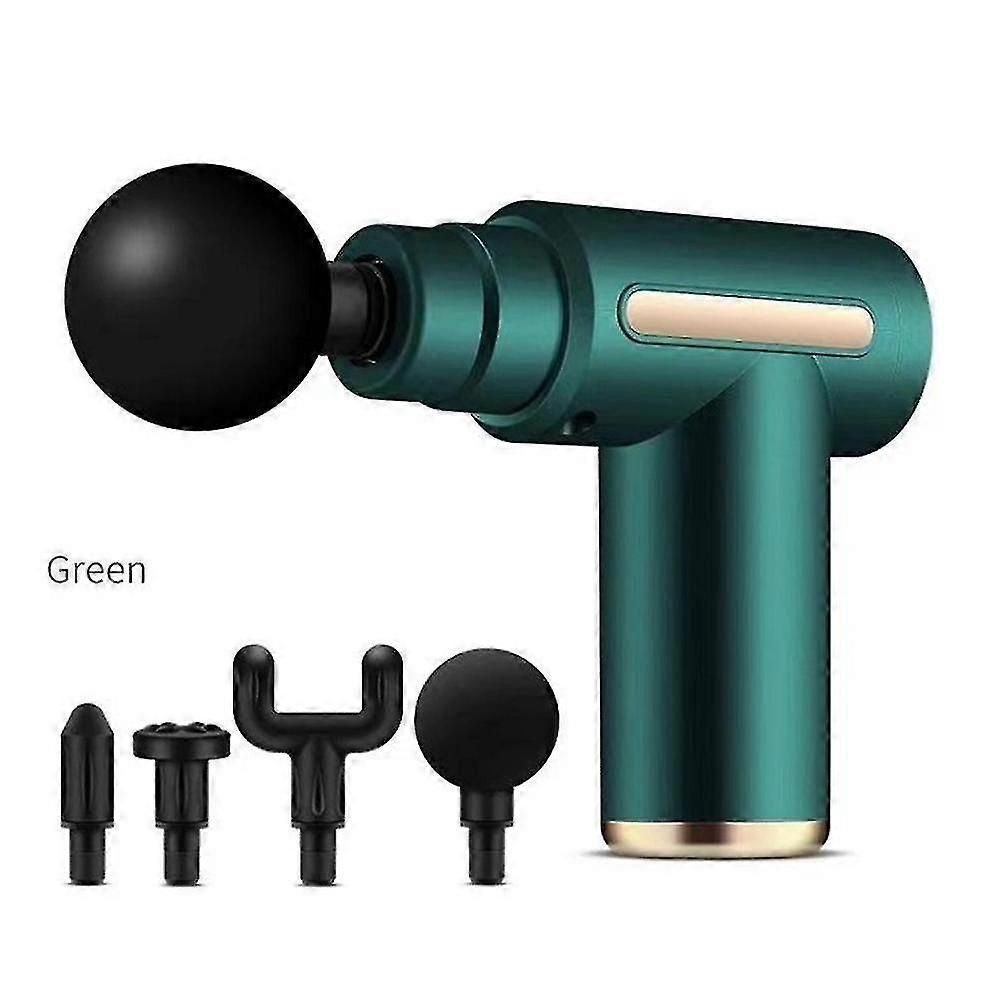 Massage Gun With 4 Massage Heads and 6 Speed Settings