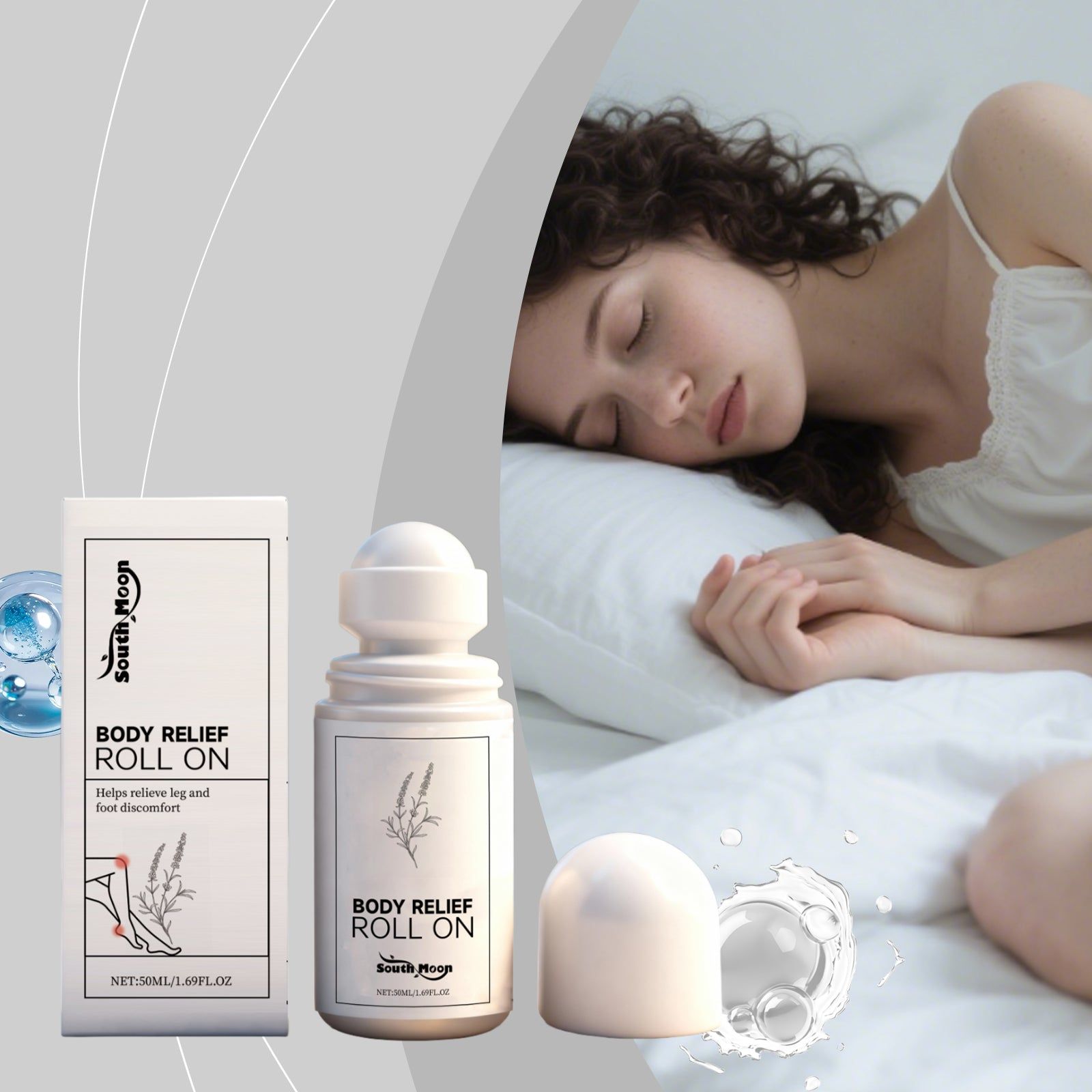 Body Care Ball Bearings, Relaxing, Nourishing, Cooling, Daily Self-Care ,50g