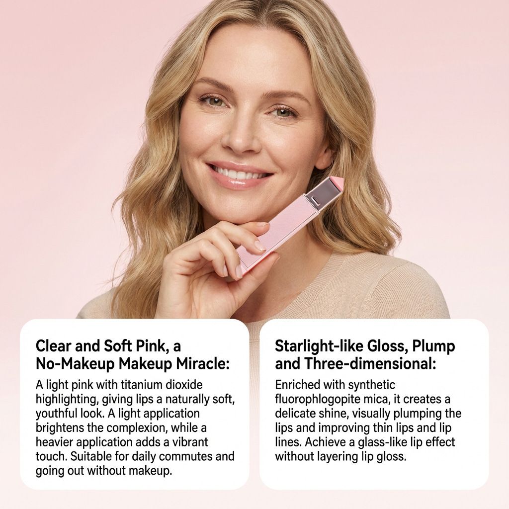 3g Tinted Lip Balm with Hydrating and Glossy Finish