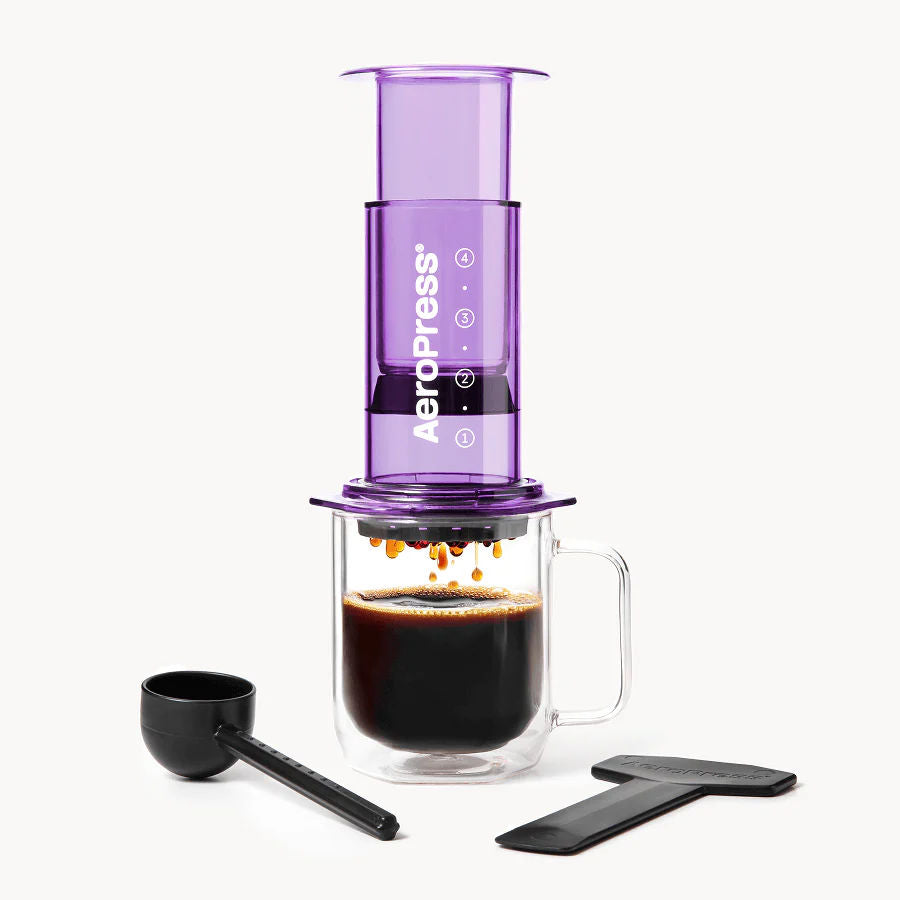 AeroPress Coffee Maker – Clear & Colors