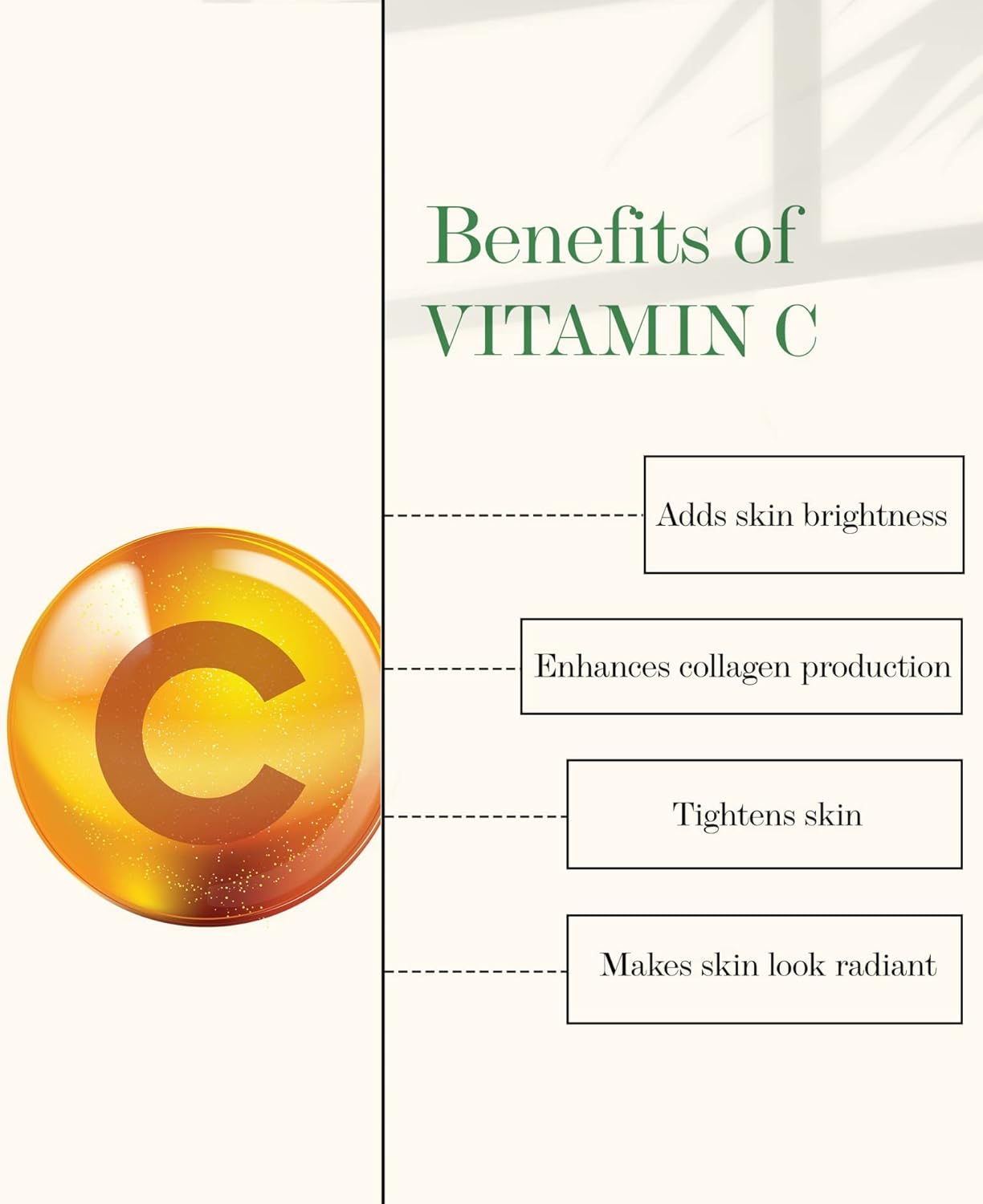 سيروم الوجه "Good Vibes" لإنارة البشرة بفيتامين C و B3 - 30 مل