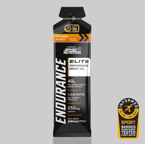 Applied Nutrition Endurance Elite Performance Energy Gel Orange Burst
