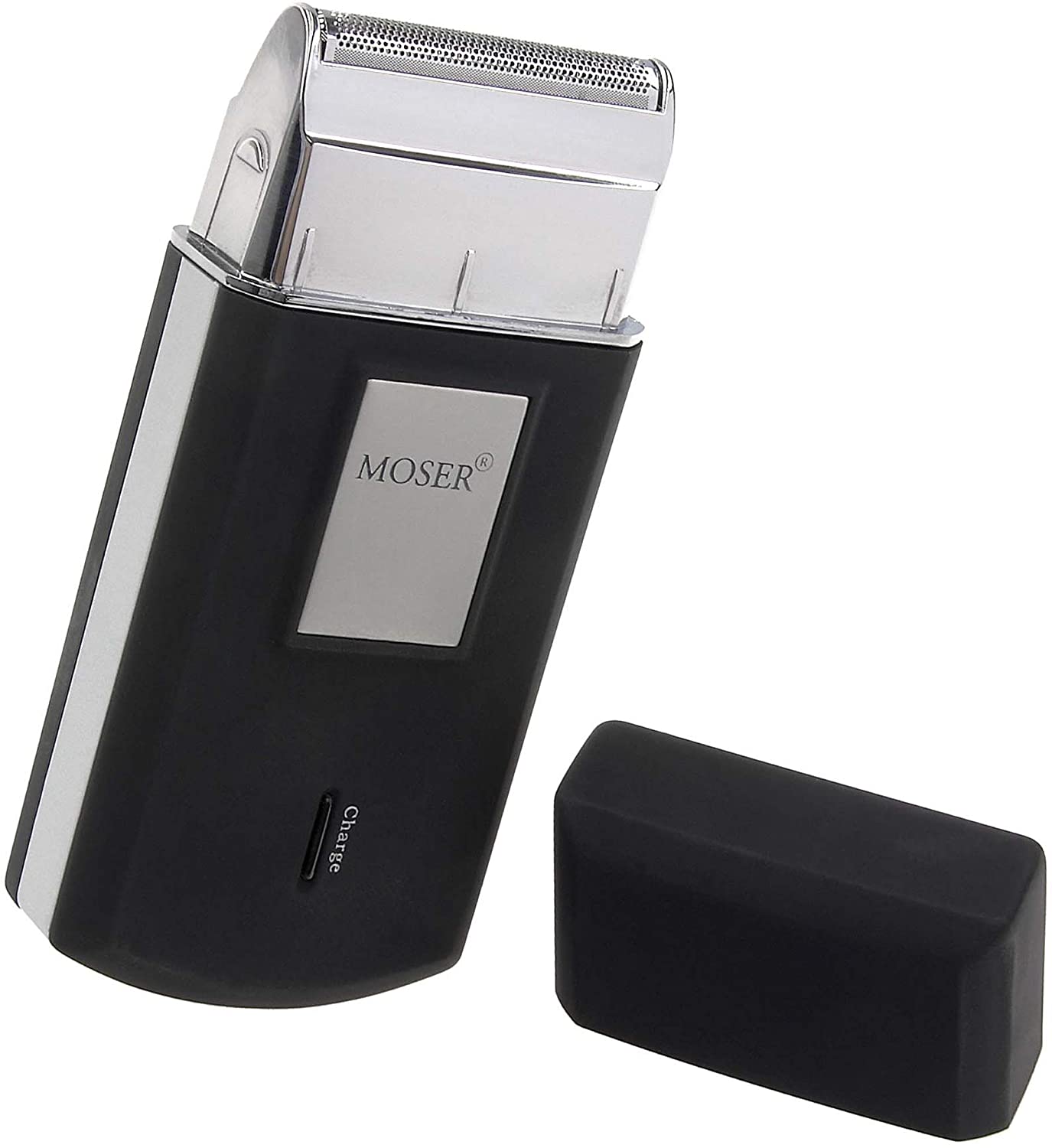 Moser Travel Shaver Cordless black/silver UK-Plug-3615-0052
