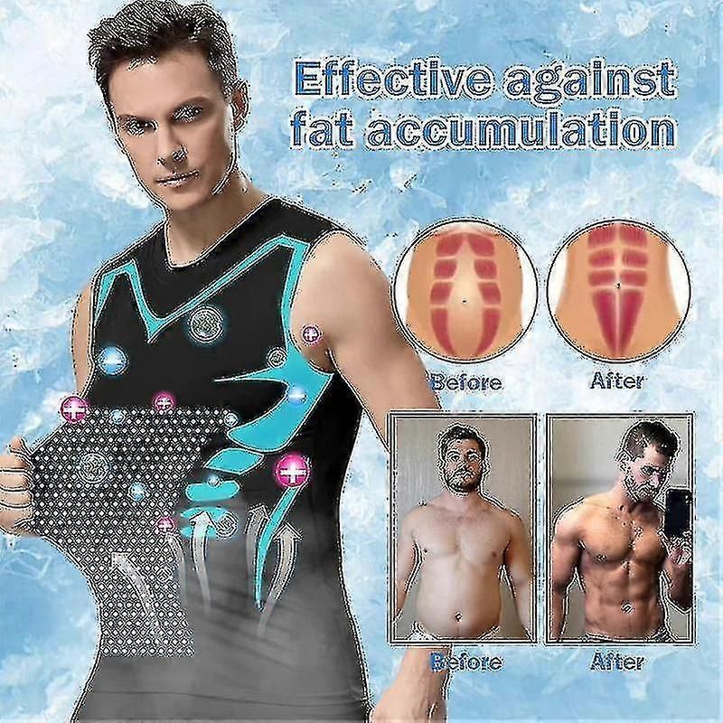 Posture Corrector Vest For Men, Ionic Shaping Sleeveless Shirt zxin