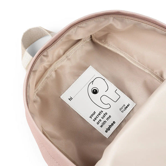 Done By Deer Kids Canvas Backpack Elphee Powder