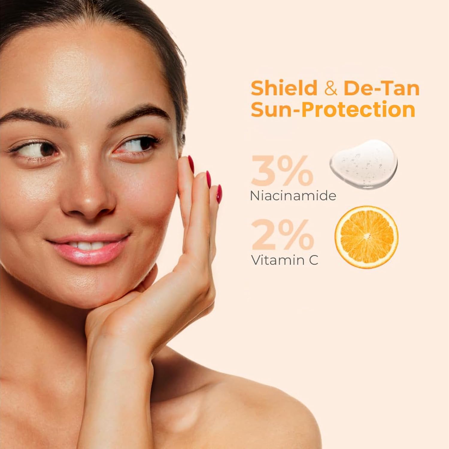 Brinton UV DOUX D-TAN AQUA SUNSCREEN LOTION 50ML