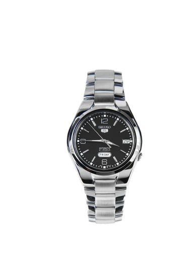 SEIKO 5 watch - GNT AUT SS BLK SNK623K1