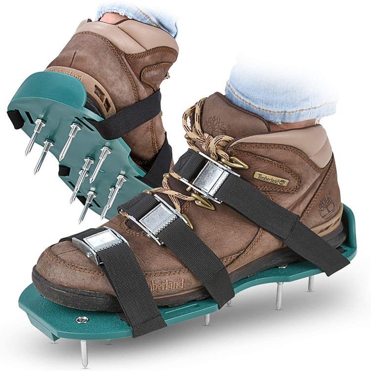 Lawn Aerator Shoes Loose Soil Garden Aerator 26 Nails For Inflating The Lawn and Yard