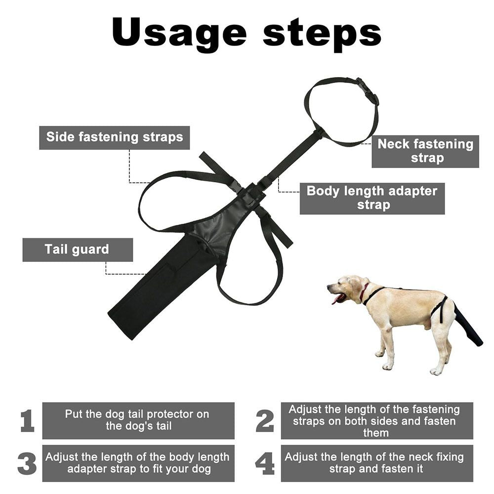 Pet Dog Tail Protector Skin Protection Protect Suit Pet Dog Tail Protective Cover