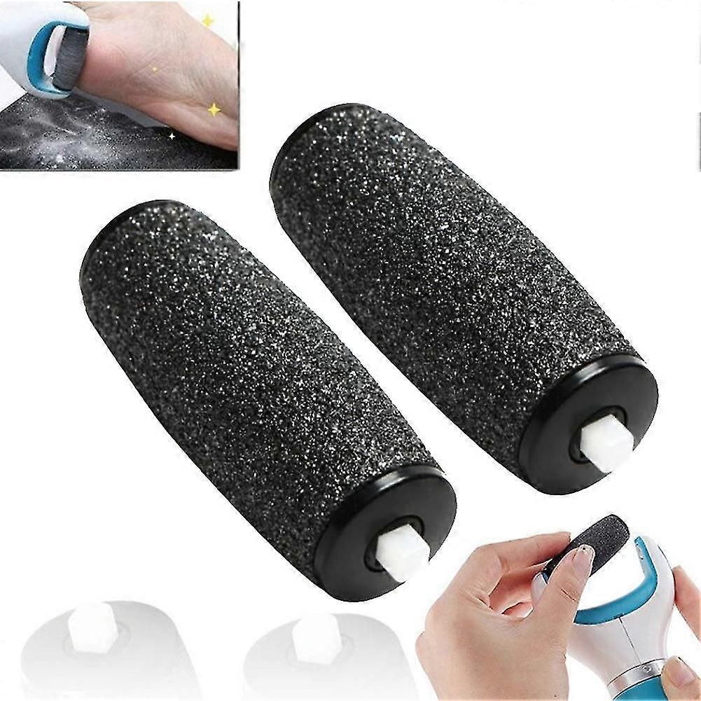 4pcs Extra Coarse Replacement Roller Heads for Pedicure Tools