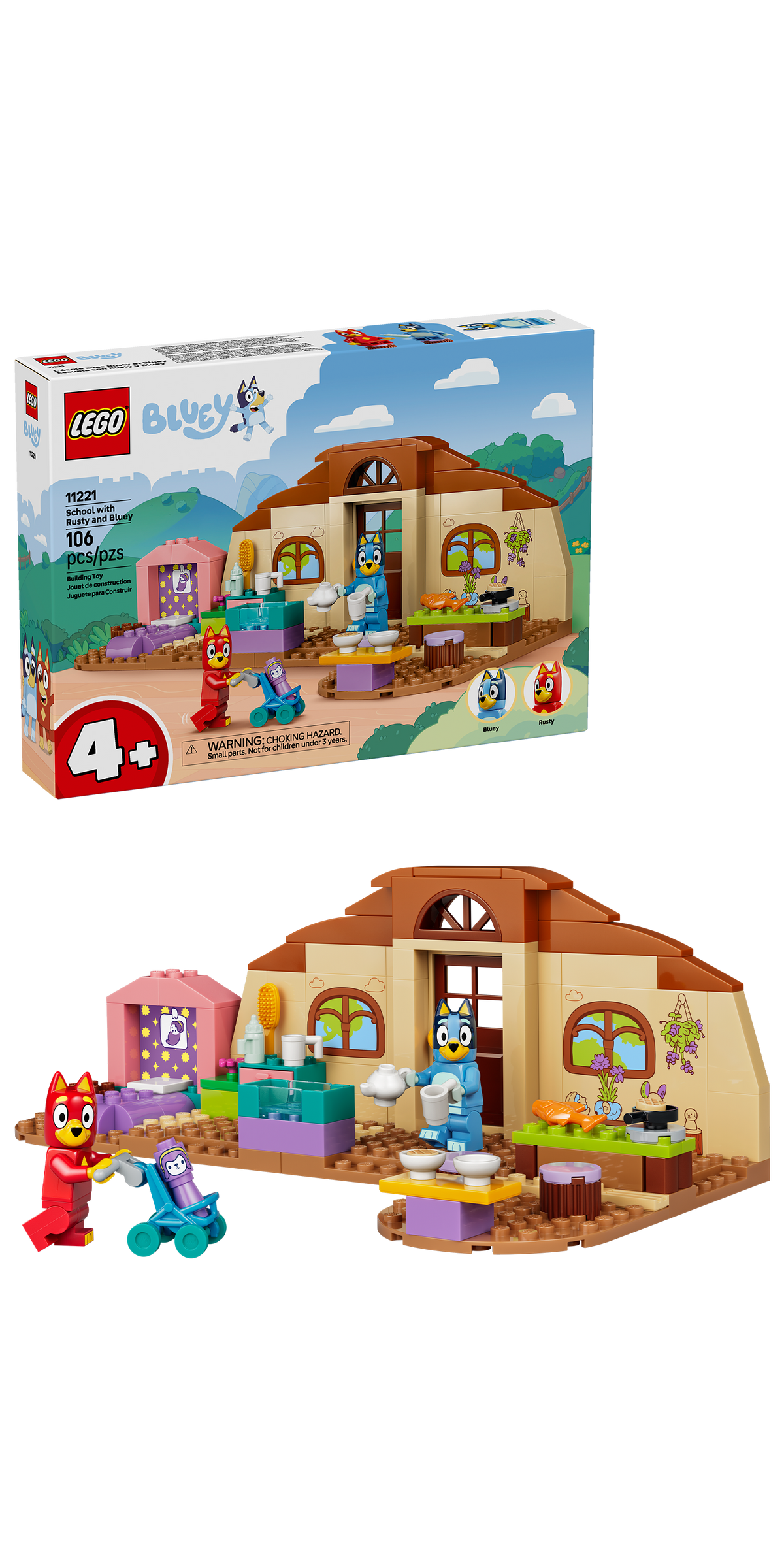 11221 School With Rusty And Bluey V29