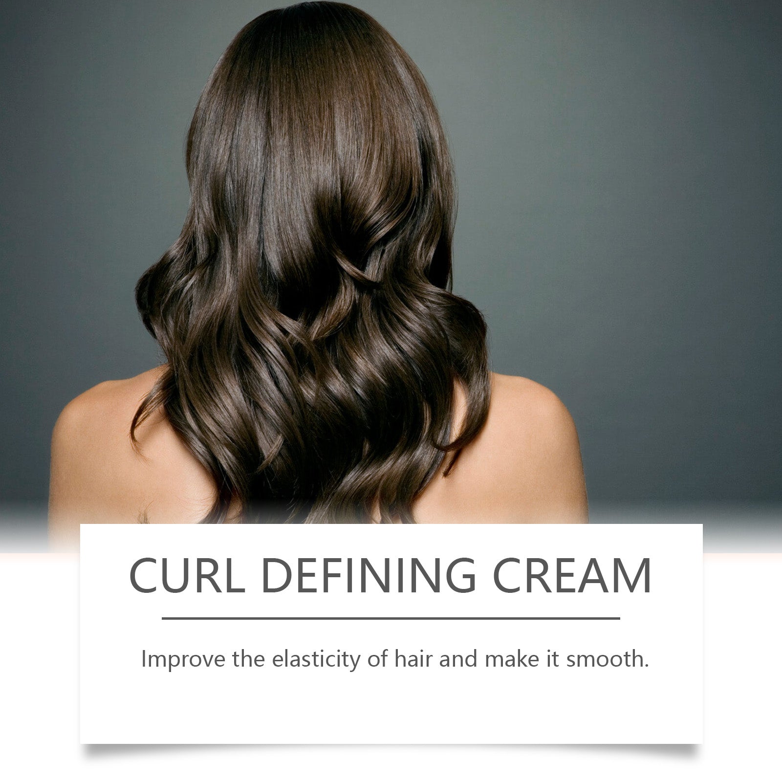 Curly Hair Care Styling Cream, Volumizing Glossy Hair, Natural Curl Enhancer ,114g
