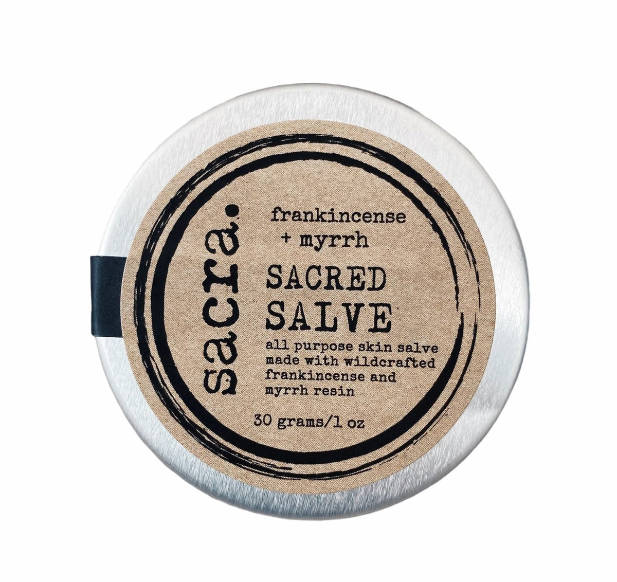 SACRED SALVE WITH FRANKINCENSE + MYRRH