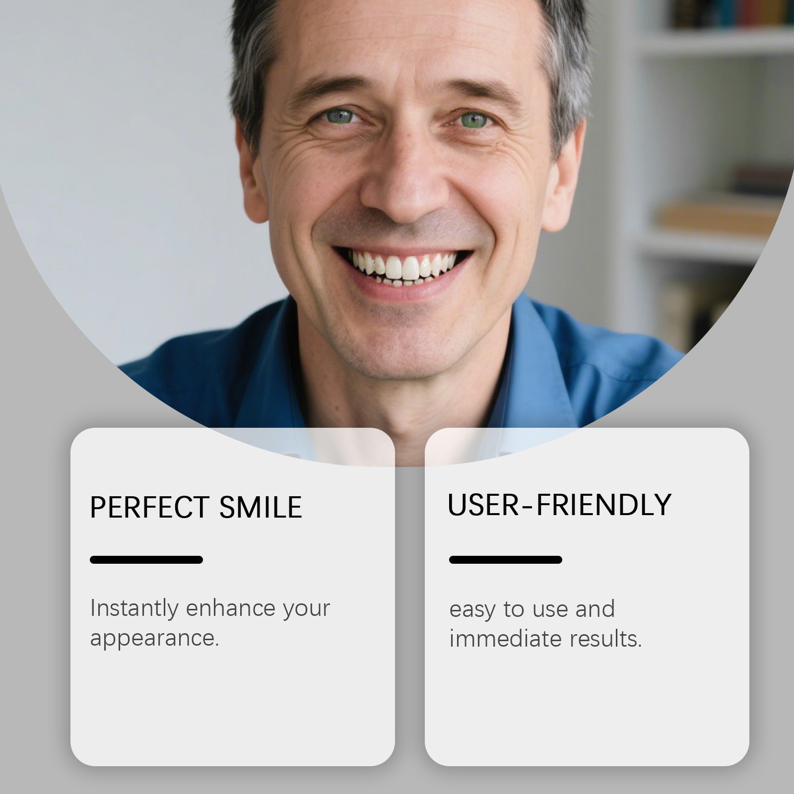 Instant Denture Modification Sets, Enhance Smile, Comfortable, Aesthetic, Easy to Use ,1set