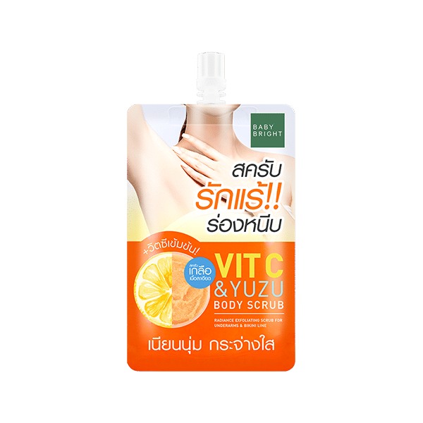 VIT C & YUZU BODY SCRUB 40G BABY BRIGHT (B)