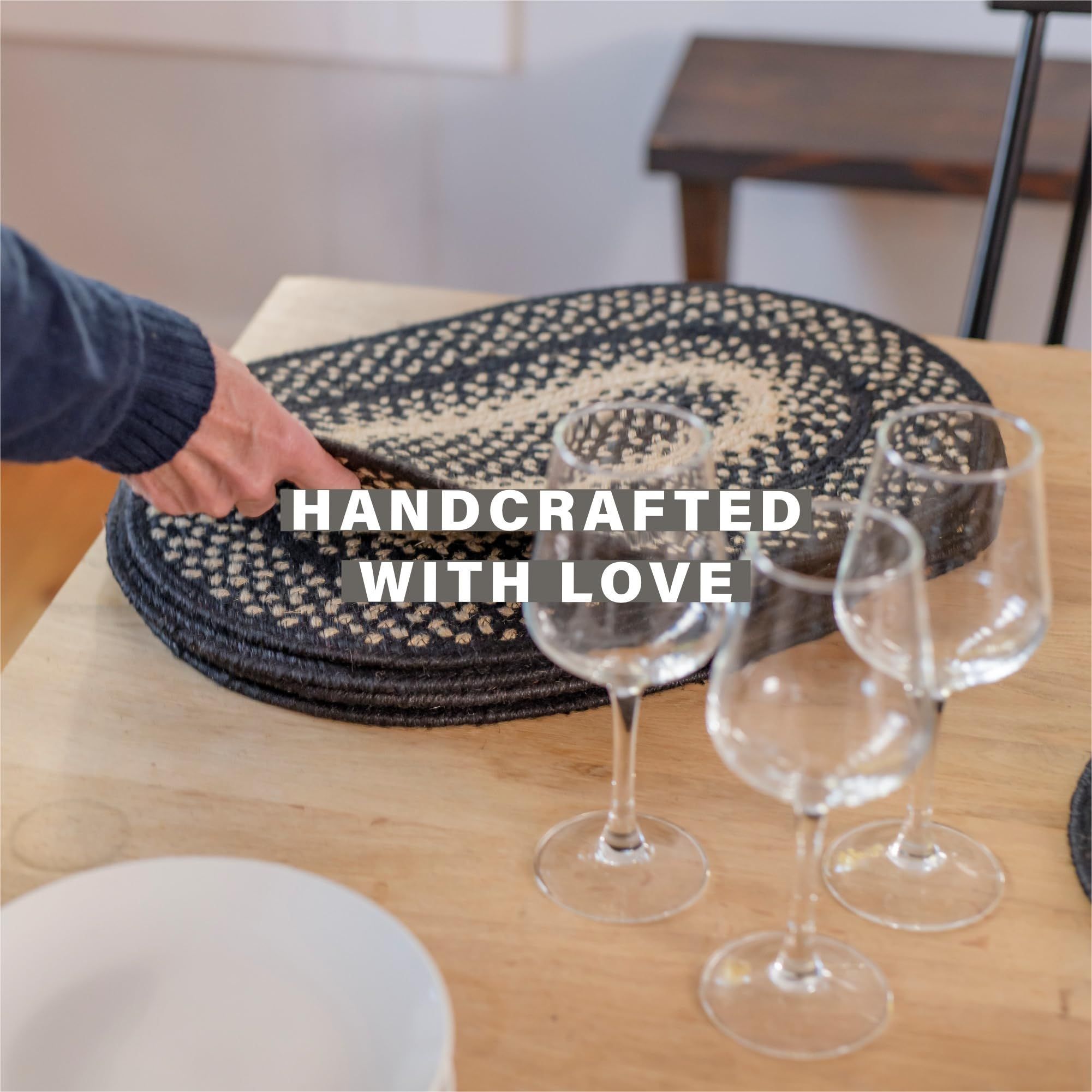 Jute Manchester Primitive Braided Placemats
