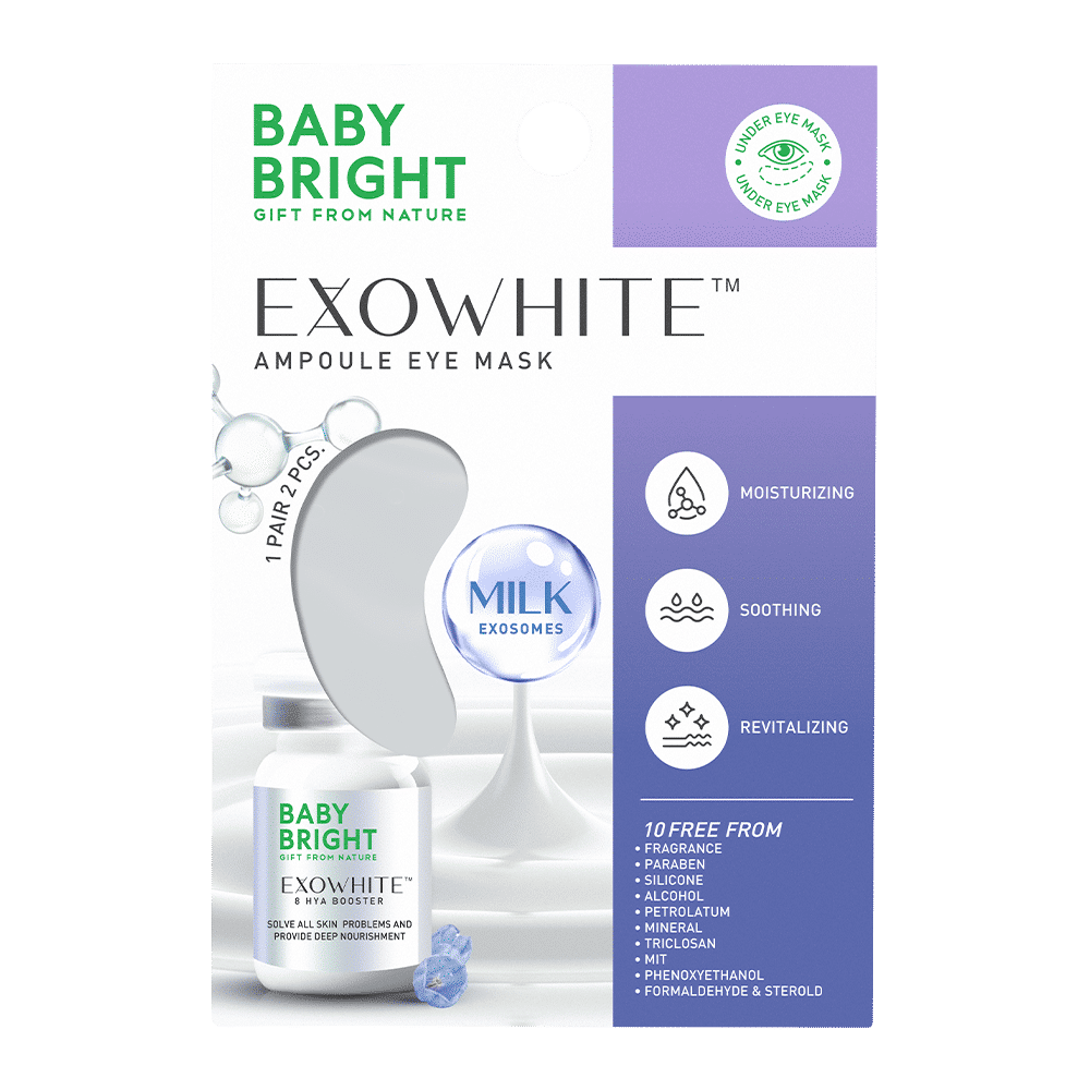 قناع العين Exowhite Ampoule 2.5 جرام × 1 زوج Baby Bright (F)
