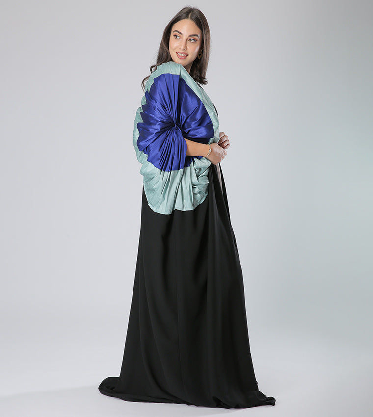 MOiSTREET Frill Flower Abaya