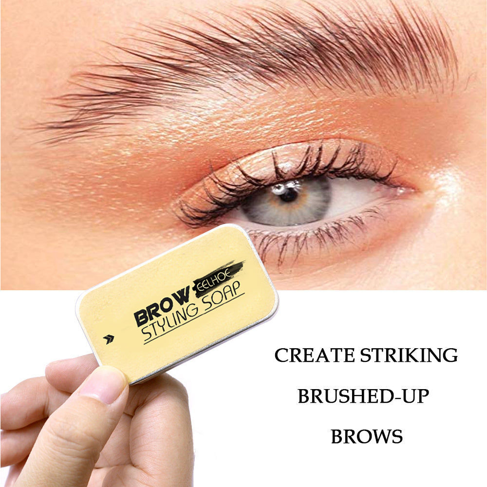 Create Natural Perfect Eyebrows Waterproof Sweatproof Brow Cream with Brush ,10g