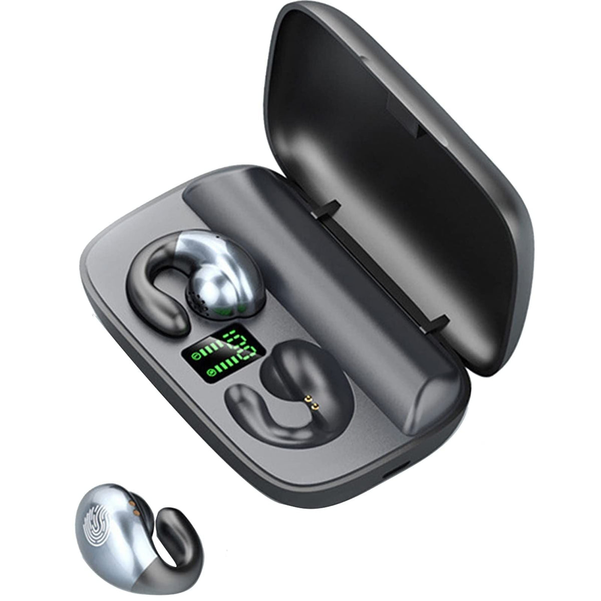 Bone Conduction Headphones Bluetooth Headset Noise Canceling Sports Earbuds