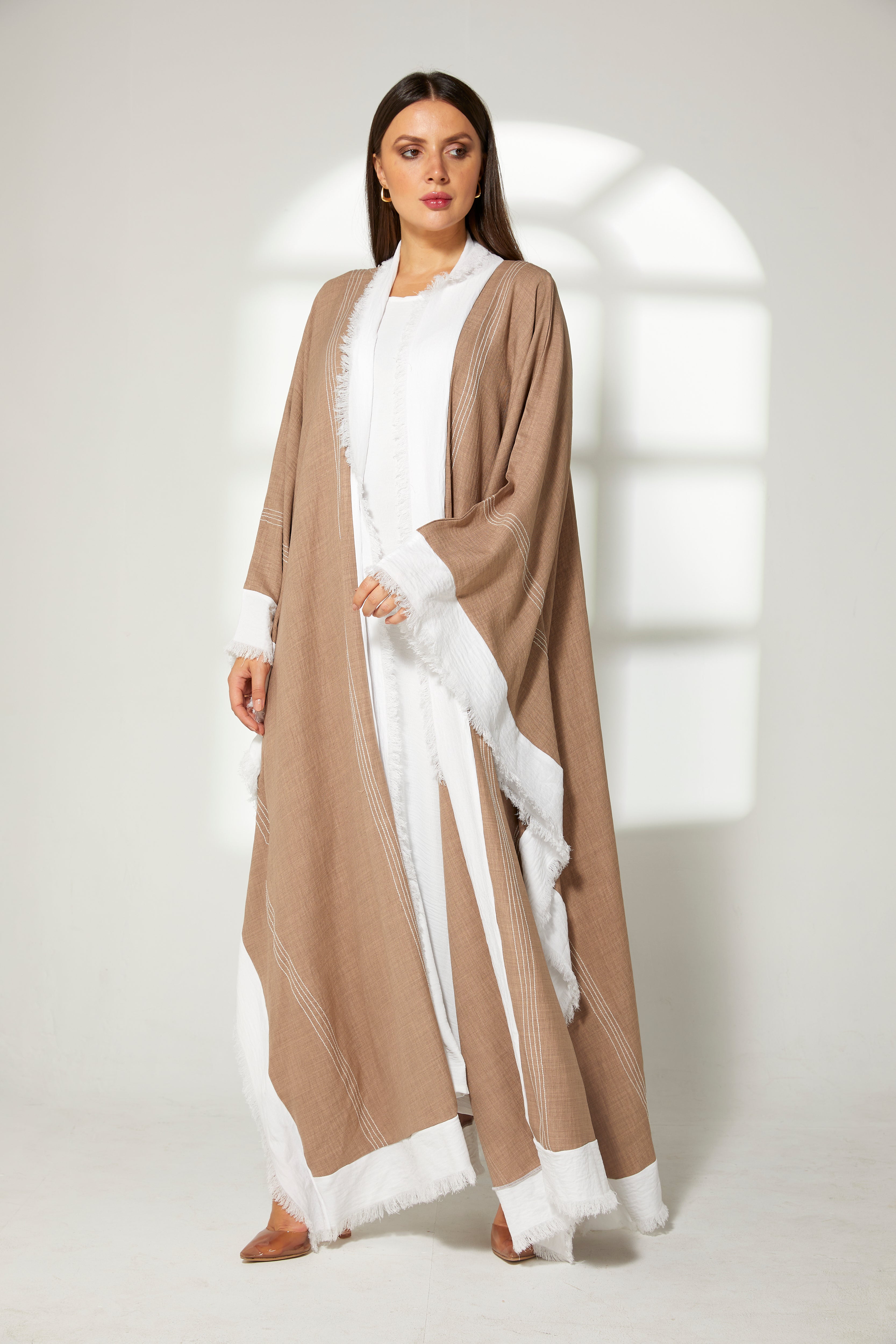 MOiSTREET Multicolor CEY Mélange Abaya