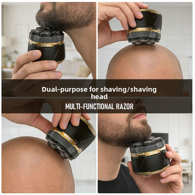 3-Head Waterproof Electric Shaver