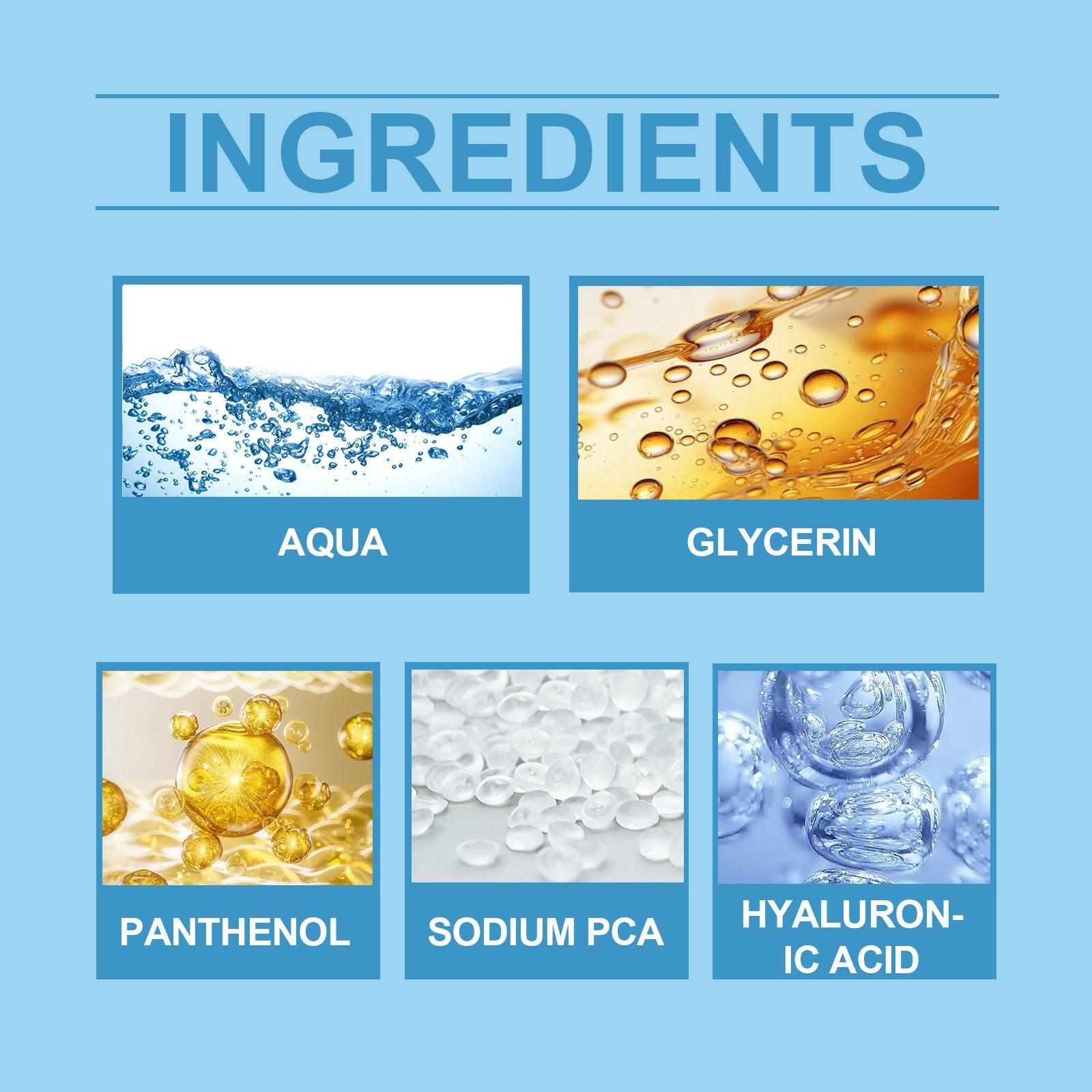 Hydrating Hyaluronic Acid Serum for Facial Care, Brightening, Anti-Aging, Moisturizer ,10ml/box