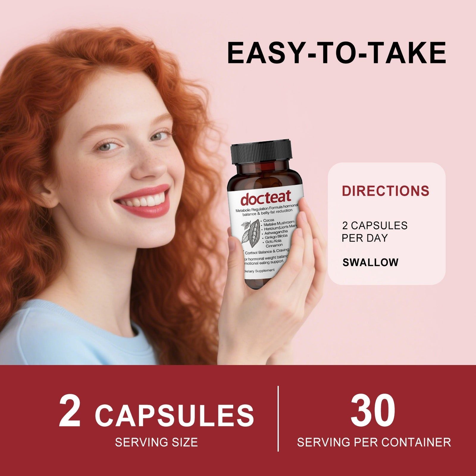 Boost Your Body Care with Plant-Based Capsules, Balance Metabolism and Support Weight Loss ,60 capsules