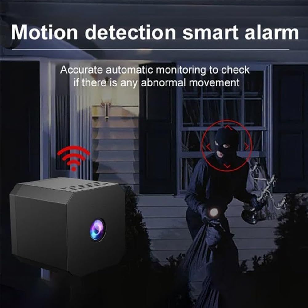 Mini Security Camera Wireless HD Night Vision Monitoring Camera Indoor 4K Cam