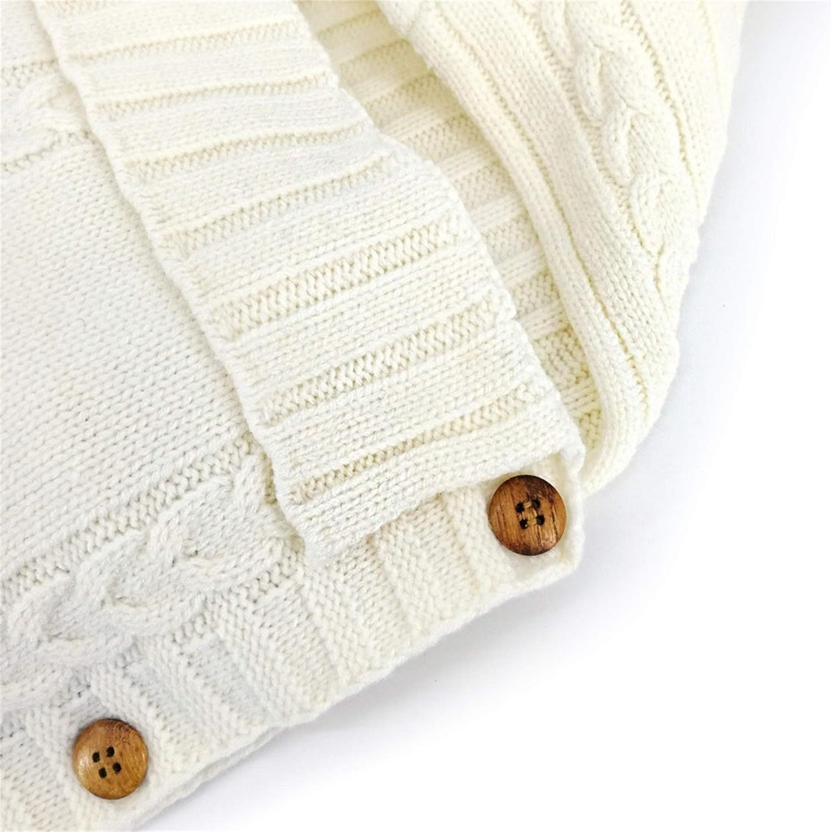 Symphony Wire Newborn Baby Wrap Swaddle Blanket Kids Wool Knit Swaddle Kids Sleeping Bag