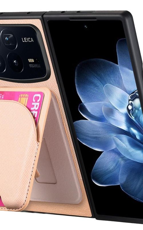 Twill Fabric Leather Skin Phone Case For Xiaomi Mix Fold 4