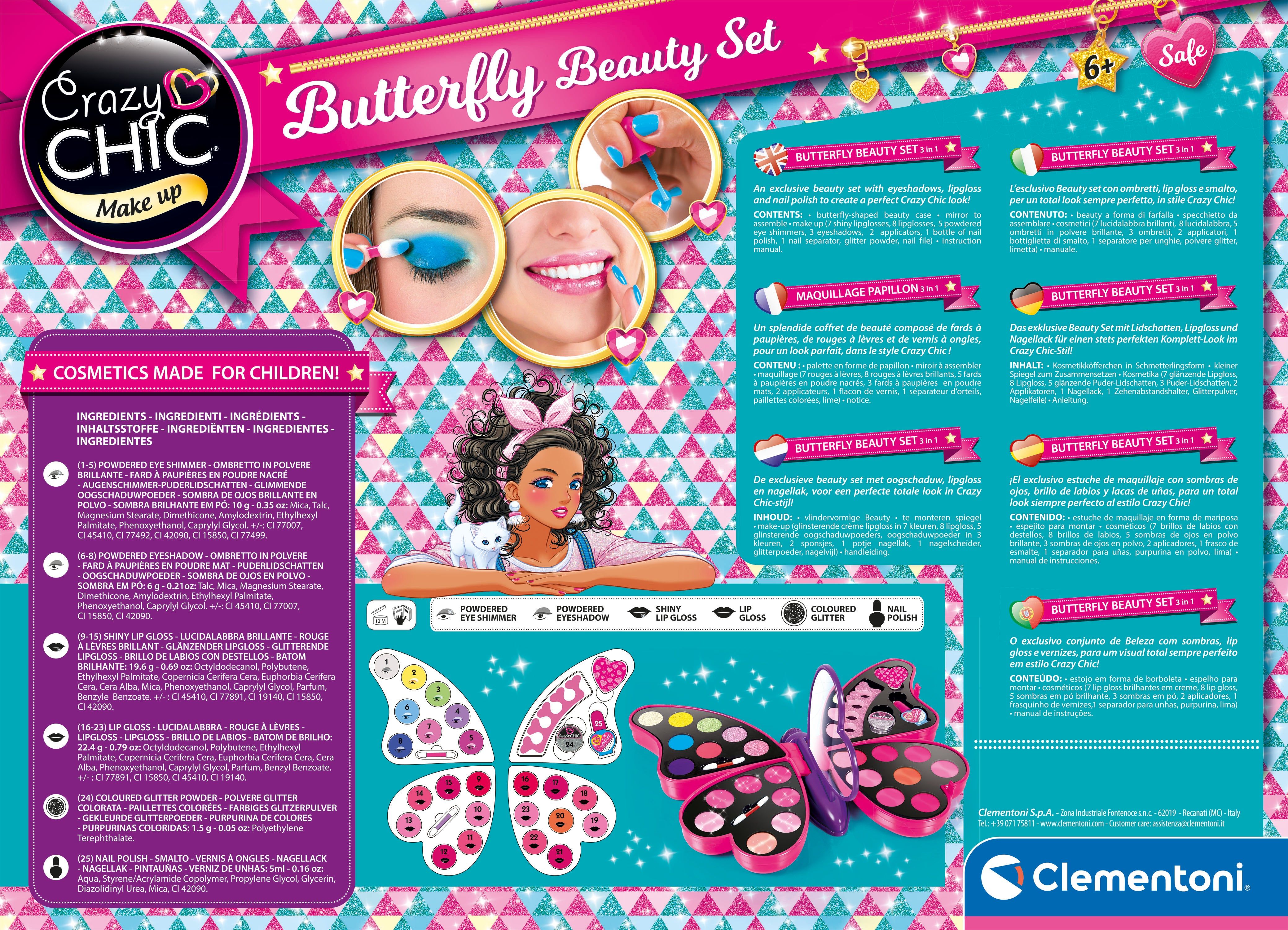 Crazy Chic - Butterfly Beauty Set