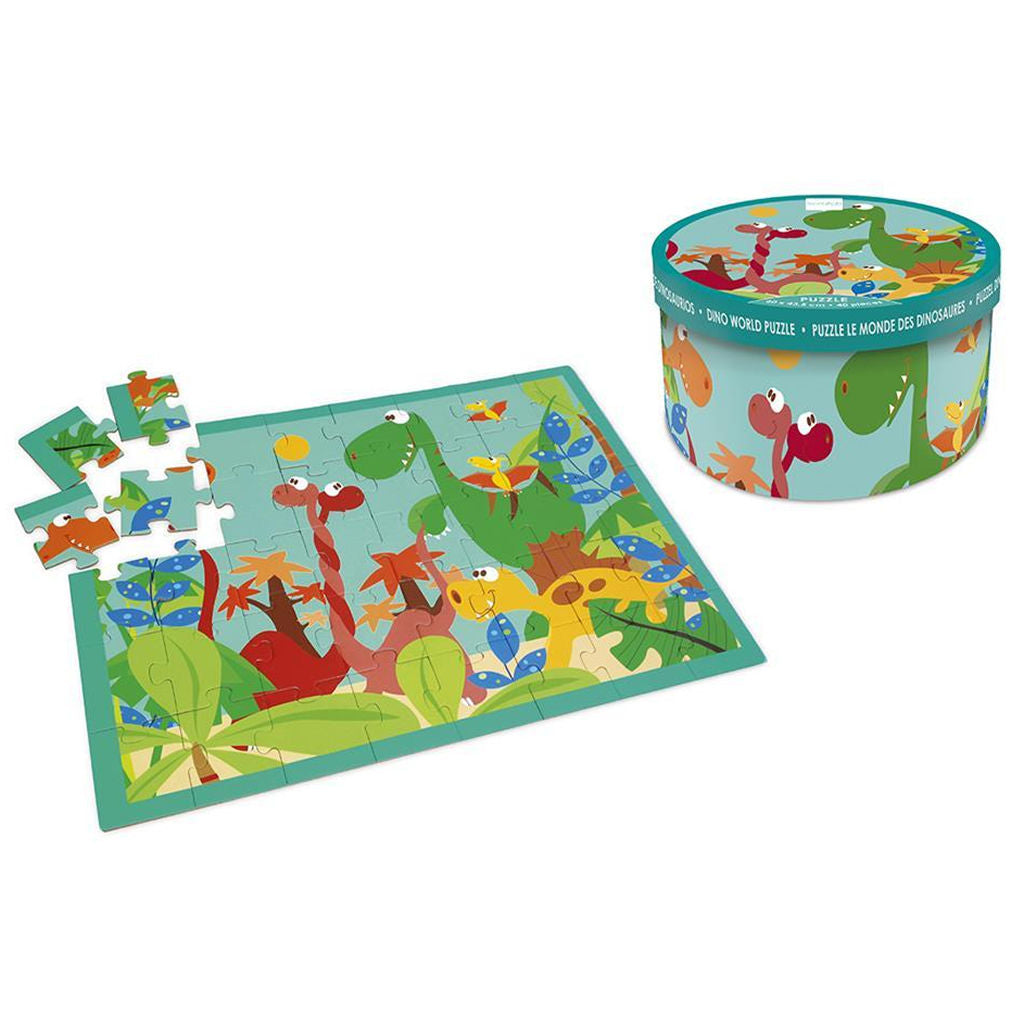 Dino World 40 Pieces Puzzle