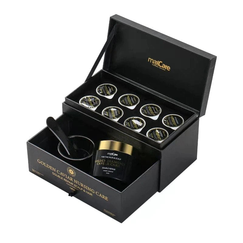 Maxcare Golden Caviar Nursing Care Double Repair Scalp Care Kit