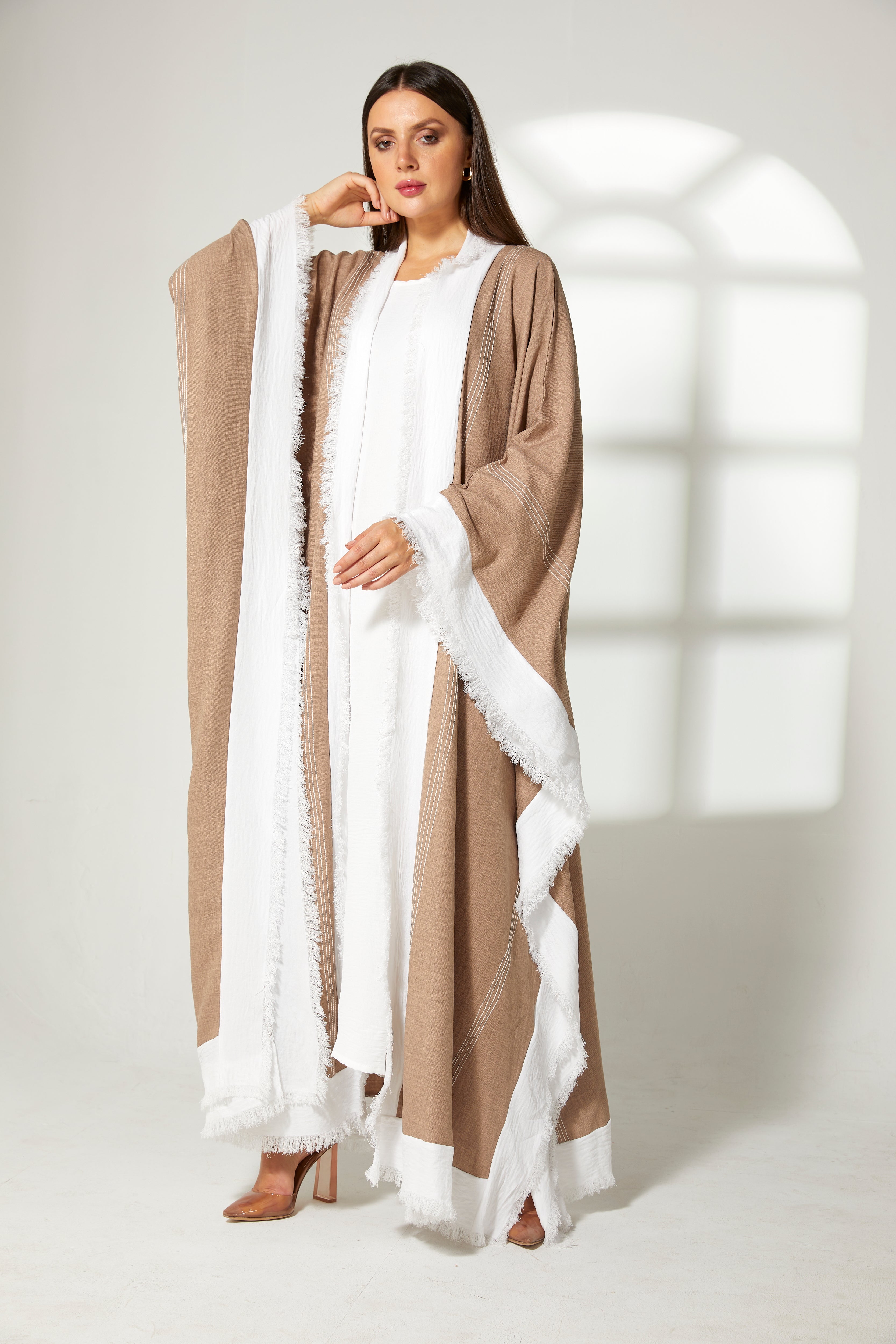 MOiSTREET Multicolor CEY Mélange Abaya