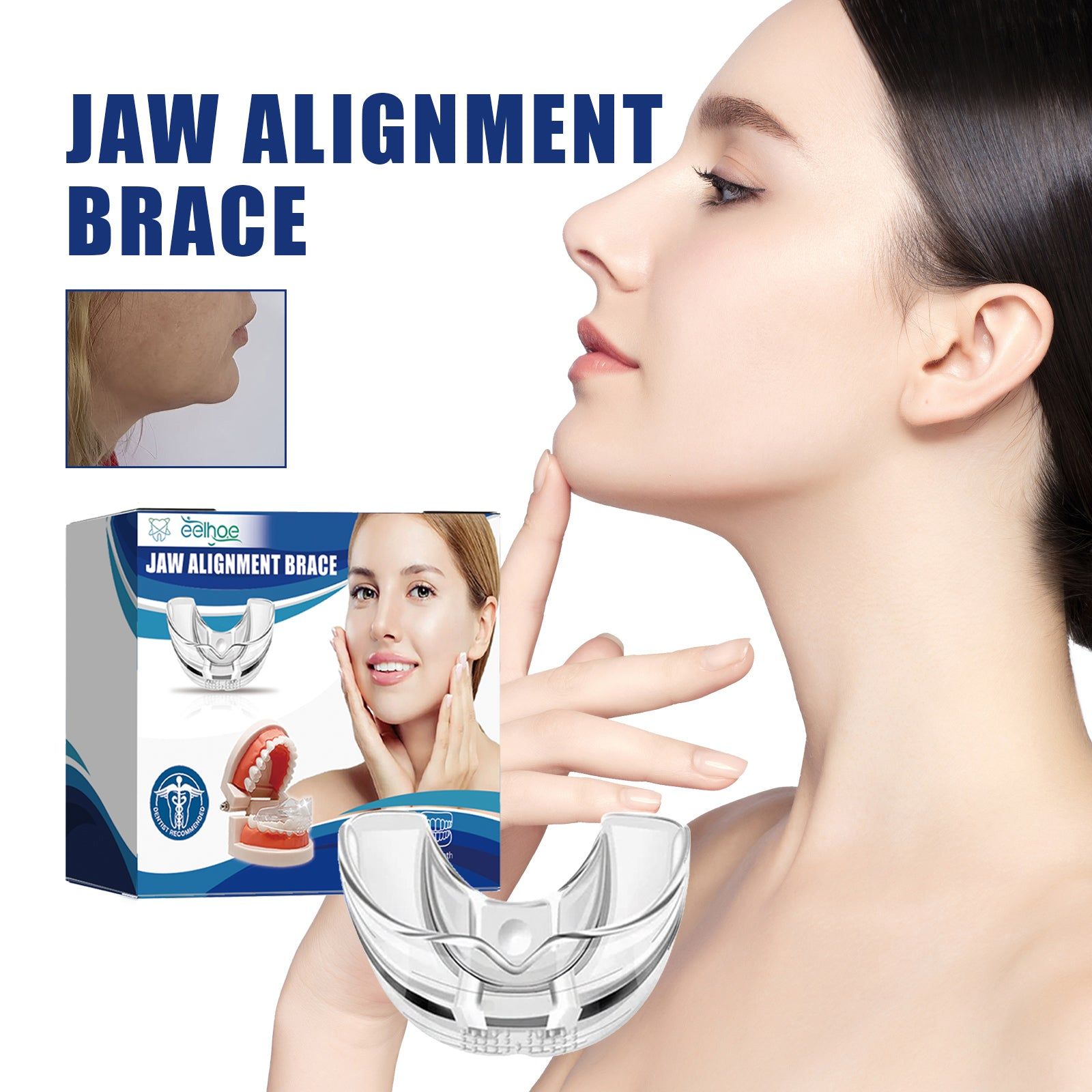 Adjust Your Jaw, Fix Crooked Teeth, Improve Smile, Dental & Facial Health ,1pcs